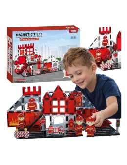 WOOPIE 55013 Klocki magnetyczne Straż Pożarna 48 el.