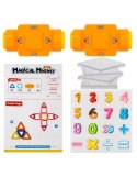 WOOPIE 55044 Klocki magnetyczne konstrukcyjne 22 el.