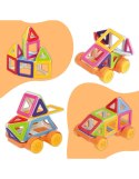 WOOPIE 55044 Klocki magnetyczne konstrukcyjne 22 el.