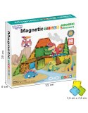 WOOPIE 558390 Klocki magnetyczne 7,5 cm Dino 30 el.