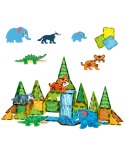 WOOPIE 558600 Klocki magnetyczne 3D Dżungla 45 el.