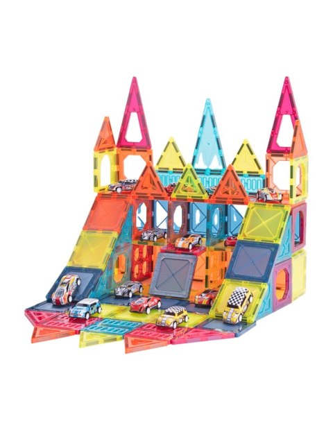 WOOPIE 55990 Klocki magnetyczne 7,5 cm Parking 112 el.