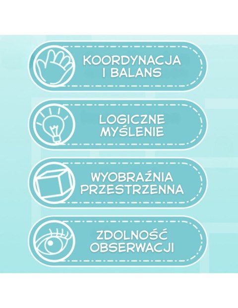WOOPIE 58625 Zielona kula - labirynt 3D