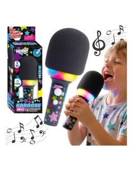 WOOPIE 58861 Bezprzewodowy mikrofon do karaoke czarny