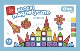 SMILY PLAY SP85384 Klocki magnetyczne 34 el.