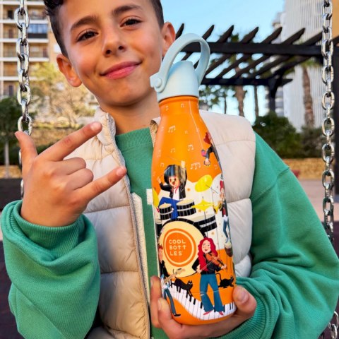 Cool Bottles Butelka termiczna Kids 350 ml Music Beat