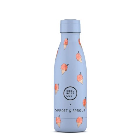 Cool Bottles Butelka termiczna Kids 350 ml SPRT& Blue Scoop