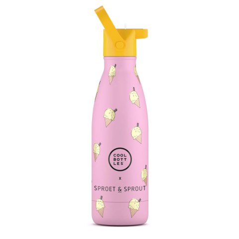 Cool Bottles Butelka termiczna Kids 350 ml SPRT& Pink Scoop