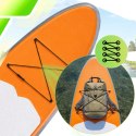 Deska SUP AquaPaddle 335x84x15 cm wiosło pompka zestaw plecak 180 kg