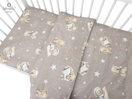 KIECZMERSKI Pościel C-2 100x135 cm MIMINU DESIGN Dobranocka szary
