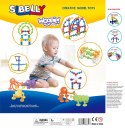 WOOPIE Klocki Przyssawki Zwariowane Zwierzaki 3D - Edukacyjny Zestaw Konstrukcyjny