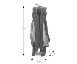MILLY MALLY 445 Łóżeczko turystyczne Mirage Dark Grey