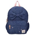 Plecak dla dzieci L Bow blue jeans KIDZROOM