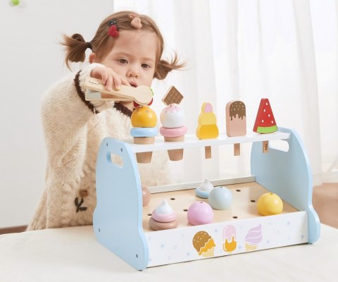 Viga 44842 Drewniana Mini Lodziarnia Cukiernia