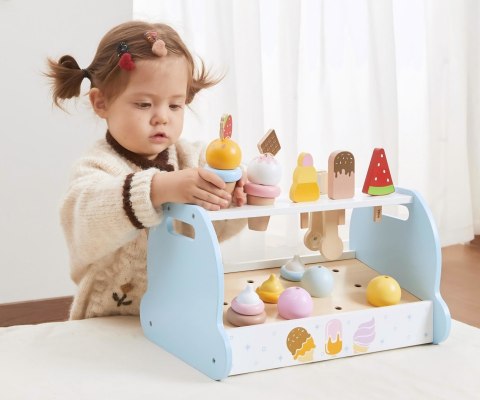 Viga 44842 Drewniana Mini Lodziarnia Cukiernia