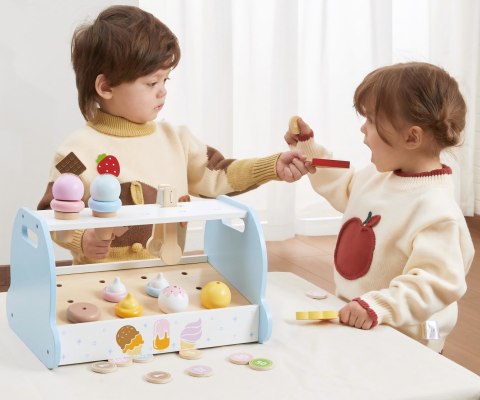 Viga 44842 Drewniana Mini Lodziarnia Cukiernia
