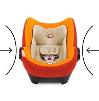 ATON Q Cybex 0-13kg fotelik samochodowy 5* ADAC