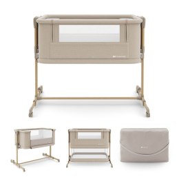 KINDERKRAFT Łóżeczko dostawne NESTEE GROW 2 beige wood