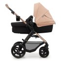 KINDERKRAFT Wózek wielofunkcyjny MOOV 2 3w1 sand beige EVA WHEELS
