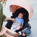 KINDERKRAFT Wózek wielofunkcyjny MOOV 2 3w1 sand beige EVA WHEELS