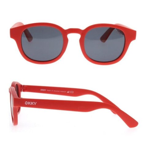 Okulary przeciwsłoneczne OKKY red 3-9 lat