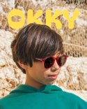 Okulary przeciwsłoneczne OKKY red 9-16 lat