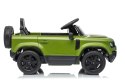 Auto Land Rover Defender zielone na akumulator dla dzieci + pilot R/C
