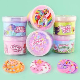 Tematyczny pink zestaw masłowych SLIME z akcesoriami