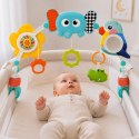 WOOPIE BABY Łuk Sensoryczny Z Zabawkami Do Łóżeczka i Wózka Słoń Papuga