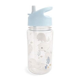 Filibabba Butelka na wodę 400 ml Christian's Whale Tales