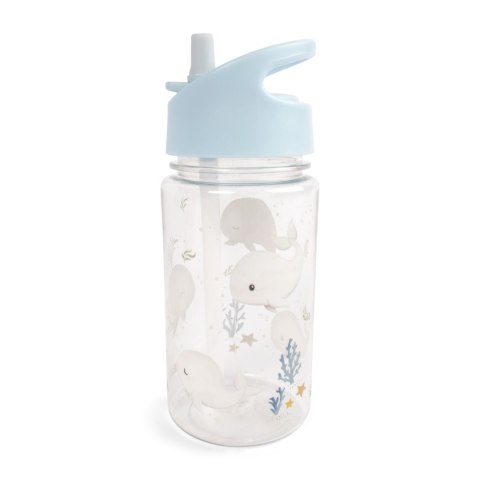 Filibabba Butelka na wodę 400 ml Christian's Whale Tales