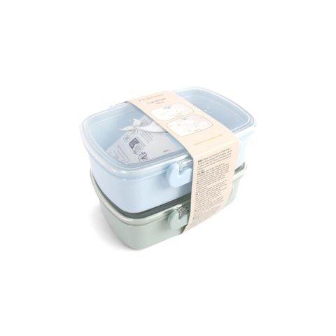 Filibabba Lunch Box 2-pak Christian's Whale Tales