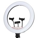 Lampa pierścieniowa ze statywem i pilotem ring LED RGB
