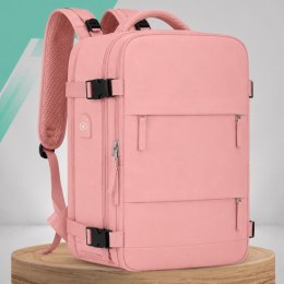 PLECAK DO SAMOLOTU PODRÓŻNY WIZZAIR 40x30x20 BAGAŻ PODRĘCZNY KABINOWY USB