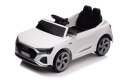 Auto Audi SQ8 białe na akumulator dla dzieci + pilot 2,4 GHz