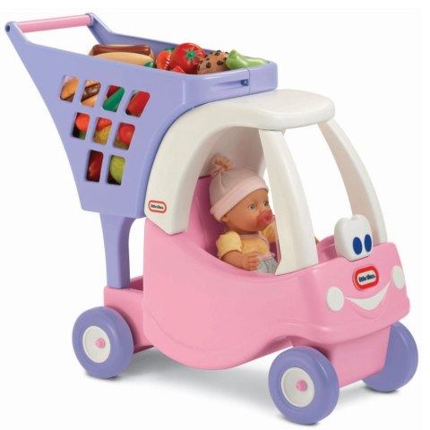 Wózek na zakupy dla dzieci Cozy Coupe Little Tikes różowy