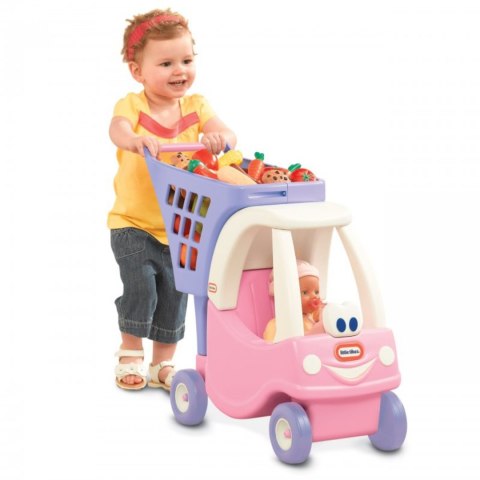 Wózek na zakupy dla dzieci Cozy Coupe Little Tikes różowy