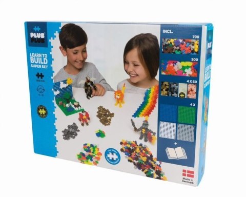 Klocki Plus-Plus Mini_1200_MIX ( Basic, Neon, Srebrne, Złote i Świecące w ciemności) SUPER SET USZKODZONE OPAKOWANIE RABAT 10%