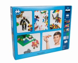 Klocki Plus-Plus Mini_1200_MIX ( Basic, Neon, Srebrne, Złote i Świecące w ciemności) SUPER SET USZKODZONE OPAKOWANIE RABAT 10%