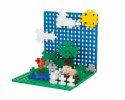 Klocki Plus-Plus Mini_1200_MIX ( Basic, Neon, Srebrne, Złote i Świecące w ciemności) SUPER SET USZKODZONE OPAKOWANIE RABAT 10%