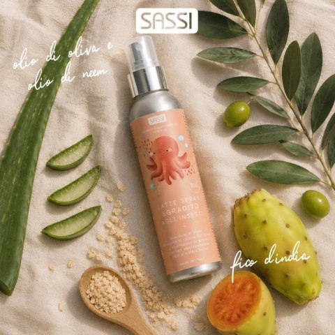 Mleczko odstraszające owady w sprayu SASSI 150 ml