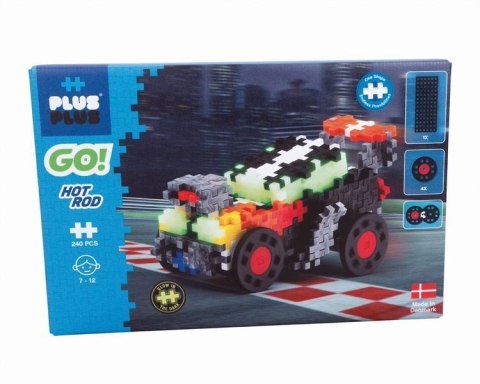 Plus-Plus GO! , Mini Mix 240 szt. Samochód terenowy USZKODZONE OPAKOWANIE RABAT 10%