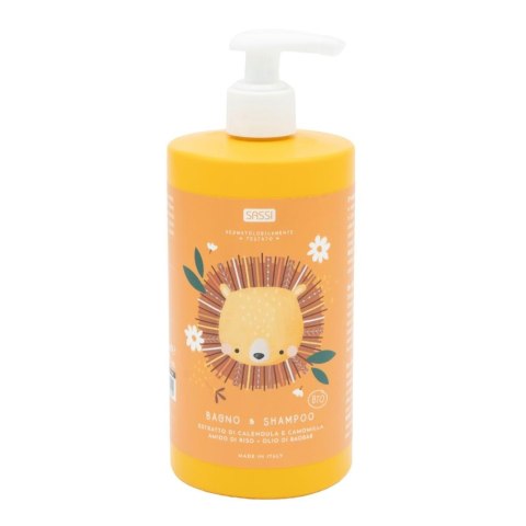 Płyn do kąpieli i szampon 2w1 SASSi 500 ml Lew