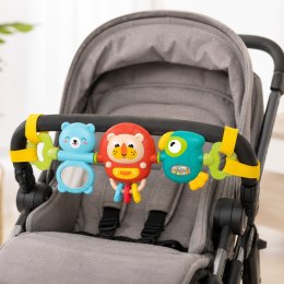 WOOPIE BABY Zawieszka Wózka Łóżeczka Sensoryczna Grająca Grzechotka Lusterko 6m+