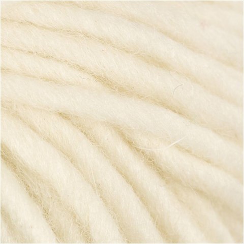 Włóczka wełna Oeko-Tex Złamana Biel 50 g