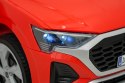 Auto Audi SQ8 czerwone na akumulator dla dzieci + pilot 2,4 GHz