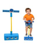 WOOPIE 100437 Piankowy skoczek pogo niebieski dinozaur