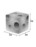 WOOPIE 58991 Magnetyczne kostki konstrukcyjne Kosmos