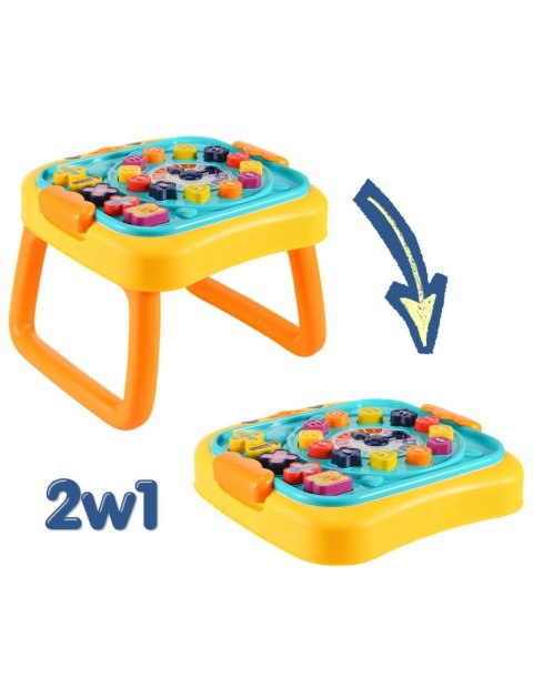WOOPIE 59547 Interaktywny Stolik edukacyjny warsztat i tablica suchościeralna