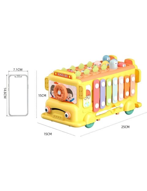 WOOPIE BABY 49713 Autobus 6w1 interaktywny